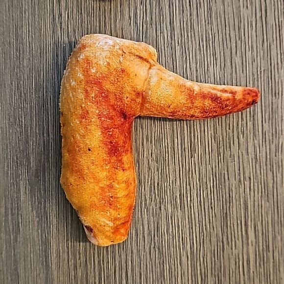 Plush Dog Toy Set 🔥2 Toys🔥 for Small Dogs Chicken Leg & Wing - Picture 3 of 7